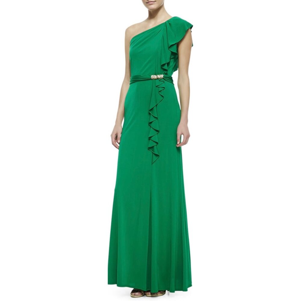 David Meister Green Dress